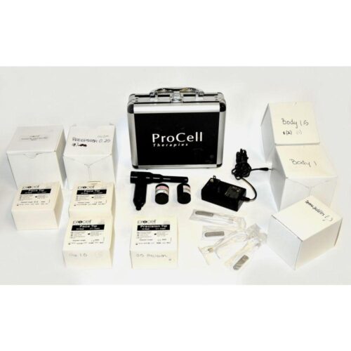 ProCell Therapies MicroNeedling Pen Skin Rejuvenation MicroChanneling w/Tips