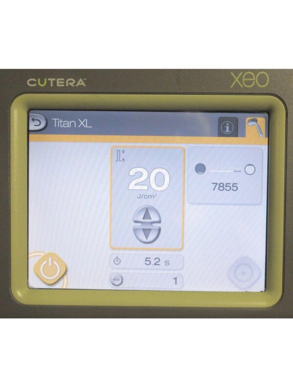 Cutera TItan XL IPL Laser Hand Piece XEO Skin Tighten Rejuvenate LOW PULSE: 2195