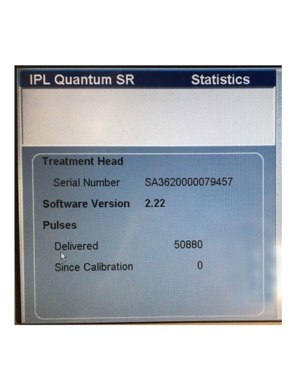 Lumenis QUANTUM IPL Handpiece SR 560 Optical Treatment Head HP Rejuvenation