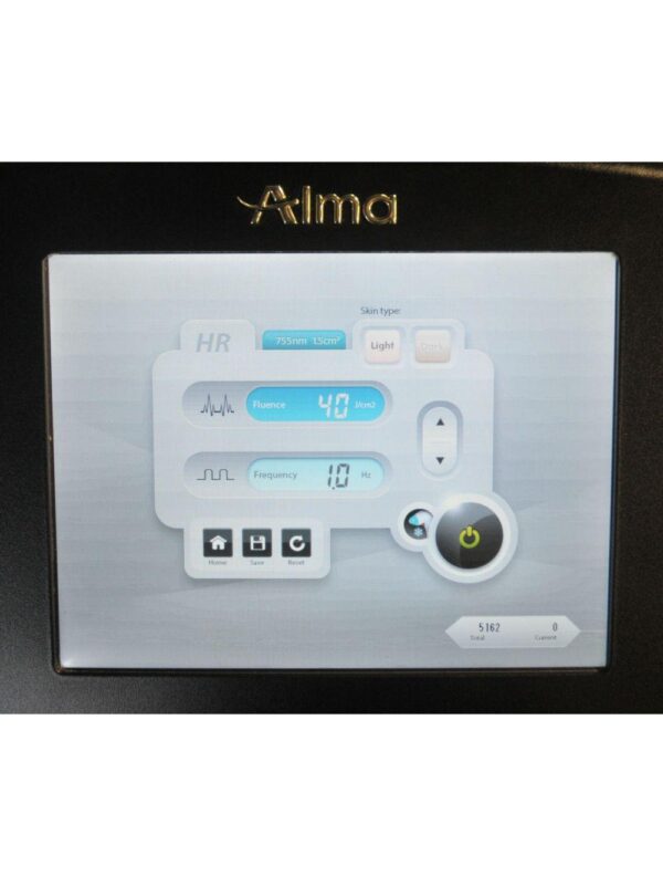 2018 Alma Soprano ICE Platinum Diode Laser ALEX Handpiece 755 nm LOW SHOTS! 5162