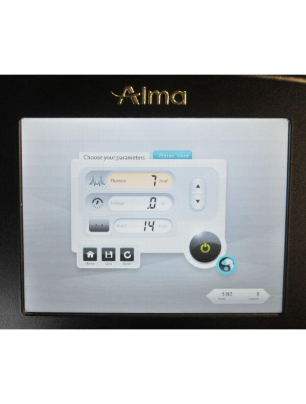 2018 Alma Soprano ICE Platinum Diode Laser ALEX Handpiece 755 nm LOW SHOTS! 5162