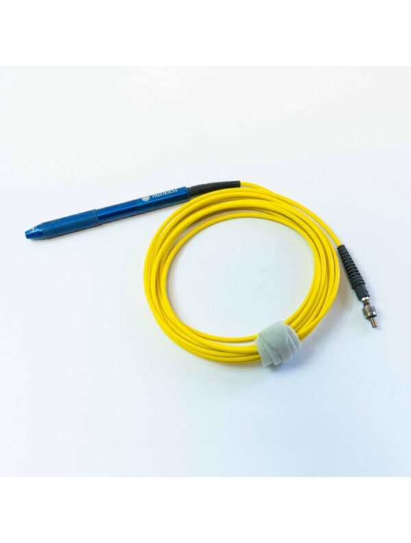 Iridex Iriderm Laserscope 700 Microns Laser Fiber Handpiece Yellow Blue SN 3556