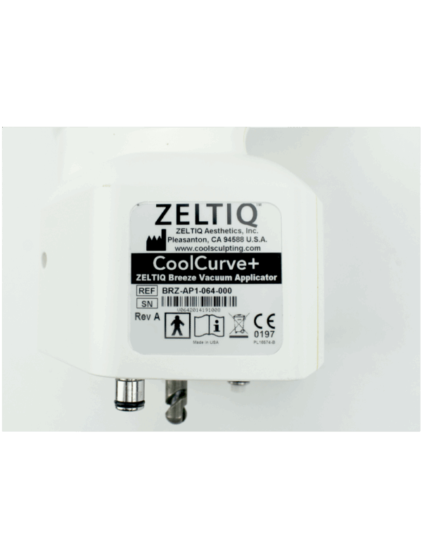 Zeltiq CoolSculpting CoolCurve+ Breeze Vacuum Applicator BRZ-AP1-064-000 HP 2014