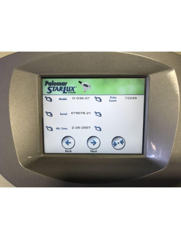 2007 Palomar Starlux 300 Lux G Handpiece Pigmented/Vascular Lesions IPL HP LuxG
