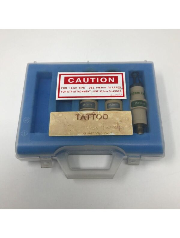 Alma Harmony XL QS YAG Switched 1064 Tattoo Removal Laser Handpiece & Tips 532