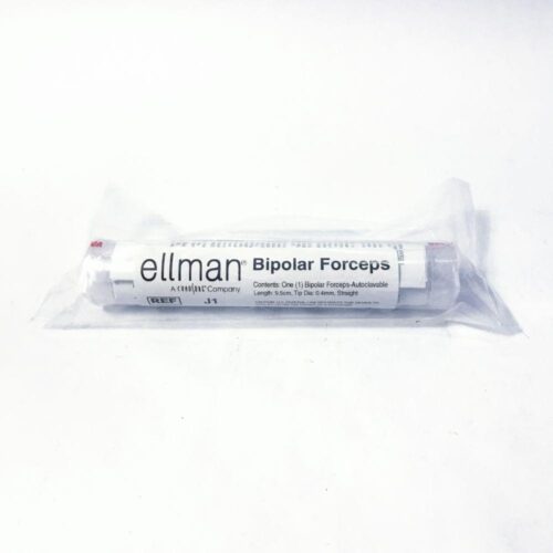 Cynosure Ellman BIPOLAR FORCEPS J1 *SEALED NEW* Stainless Autoclavable Straight