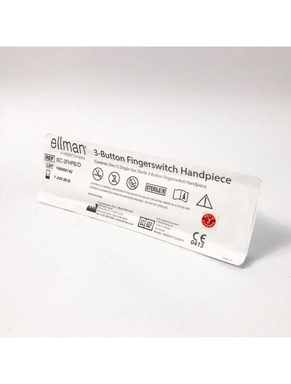Cynosure Ellman 3-Button Fingerswitch Handpiece *BOX OF 10 UNITS* IEC-3FHPB/D