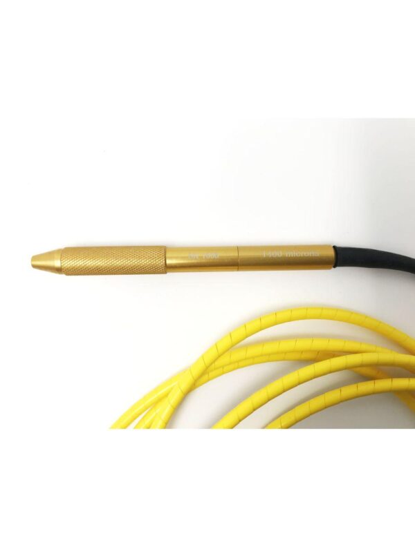 Iridex Iriderm DioLite 532 1400 um Laser Fiber Handpiece Gold Yellow KTP 40050