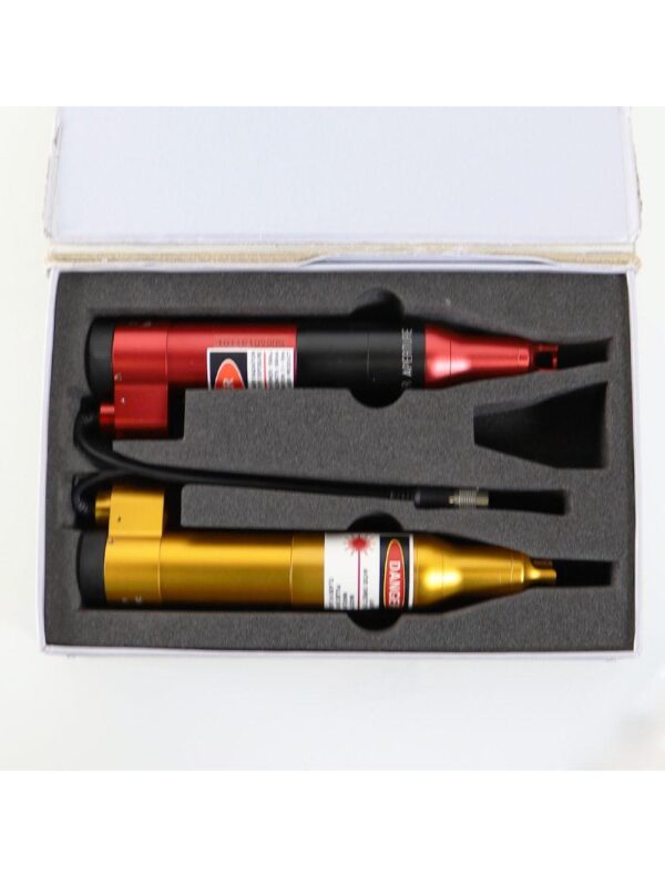 Lutronic Spectra SD Dye Laser Handpieces SD585 Gold SD650 Red Acne Erythema Set