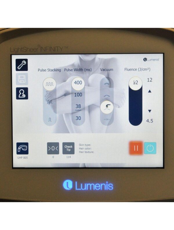 Lumenis LightSheer Infinity High Speed 1060nm Handpiece Diode Laser Hair Removal