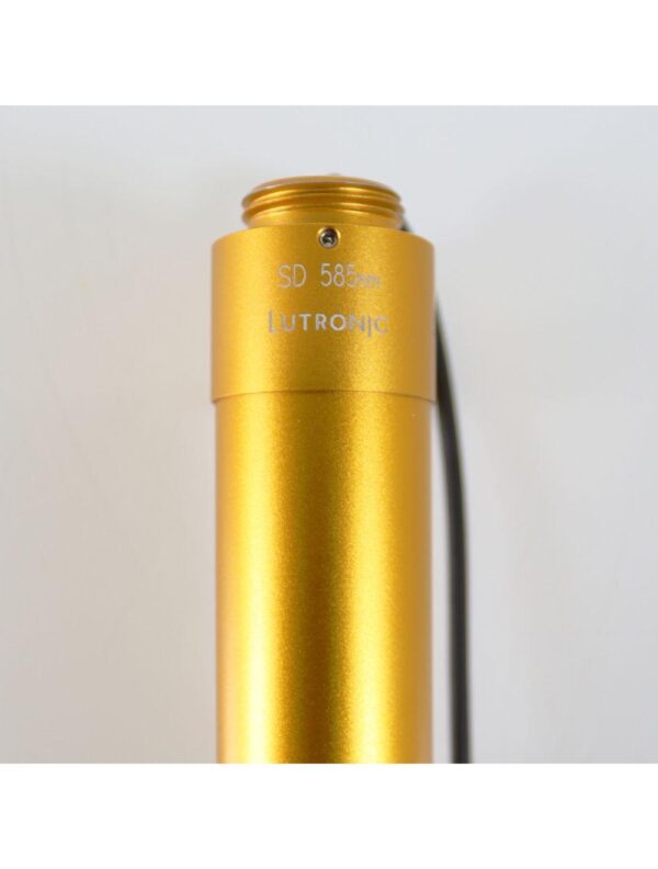 Lutronic Spectra SD Dye Laser Handpieces SD585 Gold SD650 Red Acne Erythema Set
