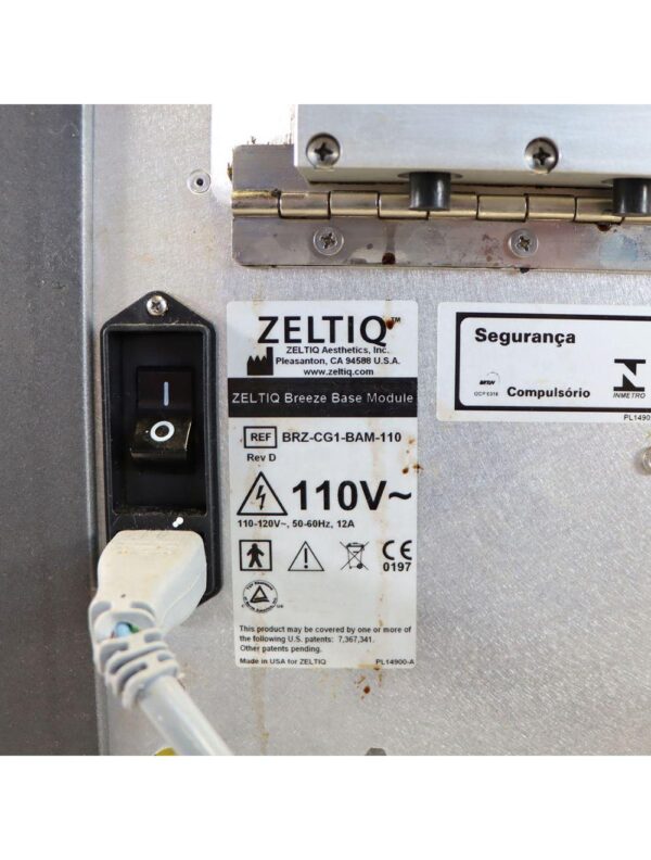2011 Zeltiq CoolSculpting Body Contouring Fat Reduction System w/2 Applicators