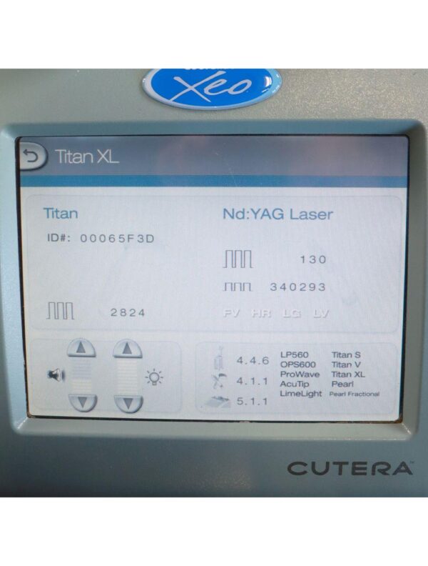 Cutera Xeo Laser Titan XL IPL Handpiece HP Skin Tightening Resurfacing 7000262T