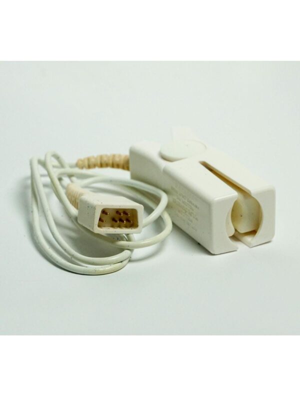Nellcor Durasensor Adult Digit Oxygen Transducer DS-100A 7-Pin 5-Button (x1 Pc)