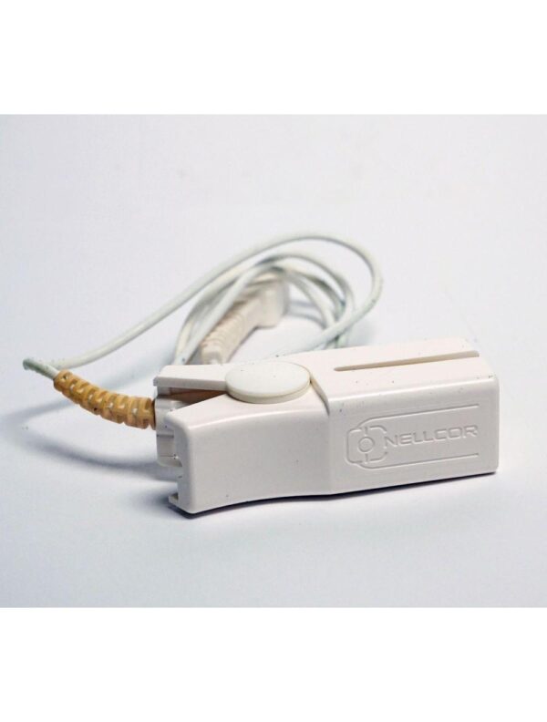 Nellcor Durasensor Adult Digit Oxygen Transducer DS-100A 7-Pin 5-Button (x1 Pc)