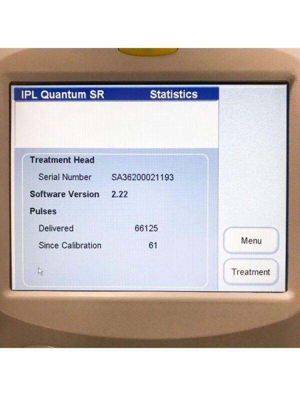 2001 Lumenis Quantum SR IPL Laser w SR 560 Skin Rejuvenation Handpiece SR560